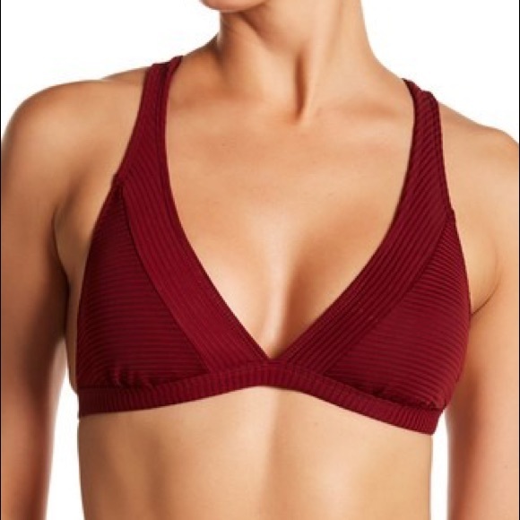 La Blanca Other - La Blanca Swimwear Cross Back Top Crimson 8